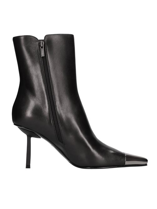 Tronchetti in pelle LE SILLA | 4365E080BXPPNEM336NERO-CANNA DI FUCILE